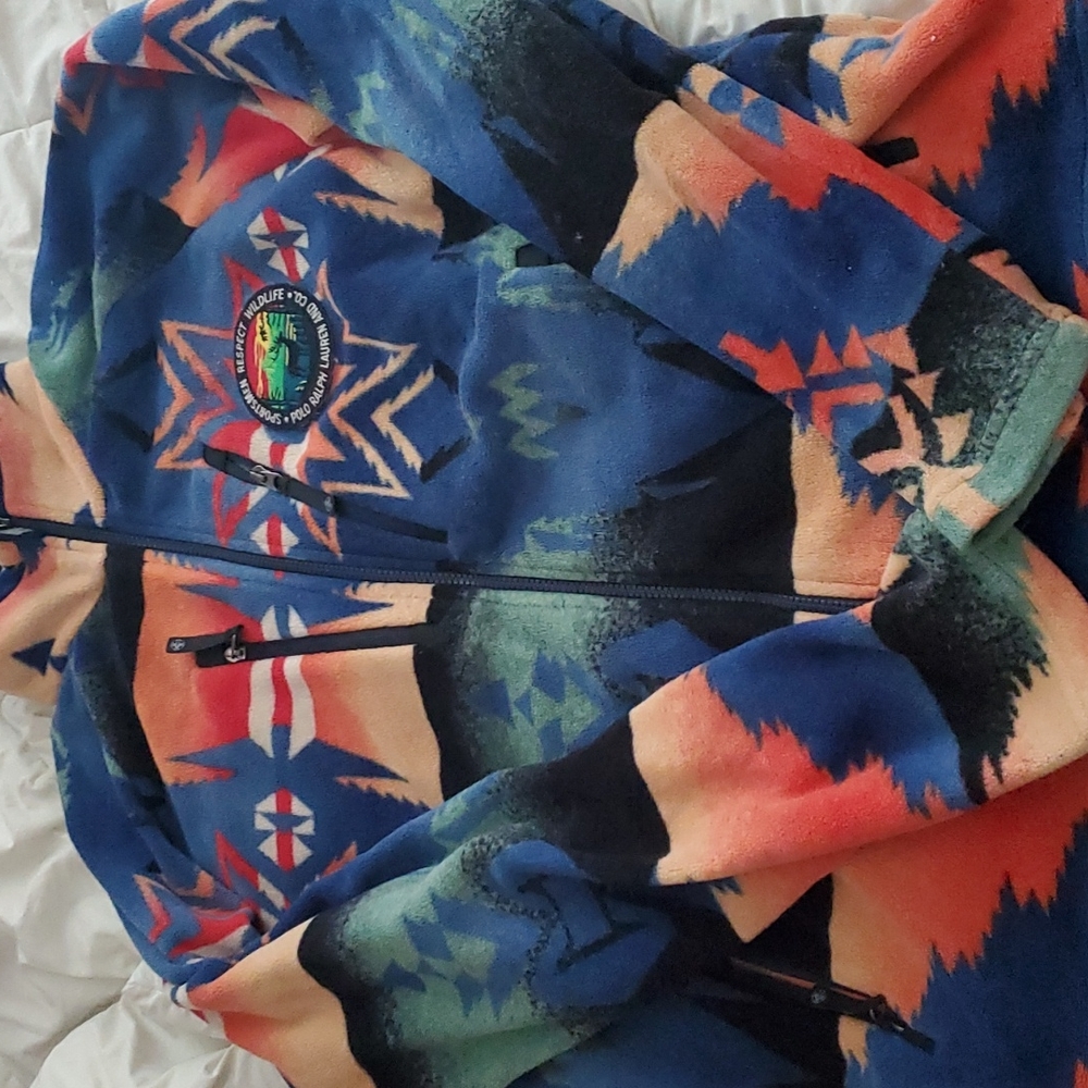 Polo Ralph Lauren Sportsmen Southwestern Aztec fleece